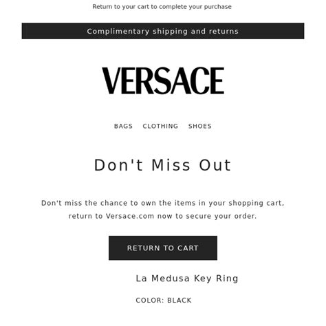 code promo versace 2021|versace promo codes 2022.